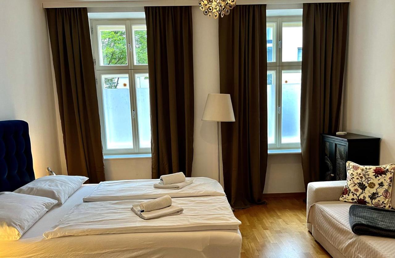 Casa Nostra - Zentrale Wohnung Am Augarten Wien Exteriör bild